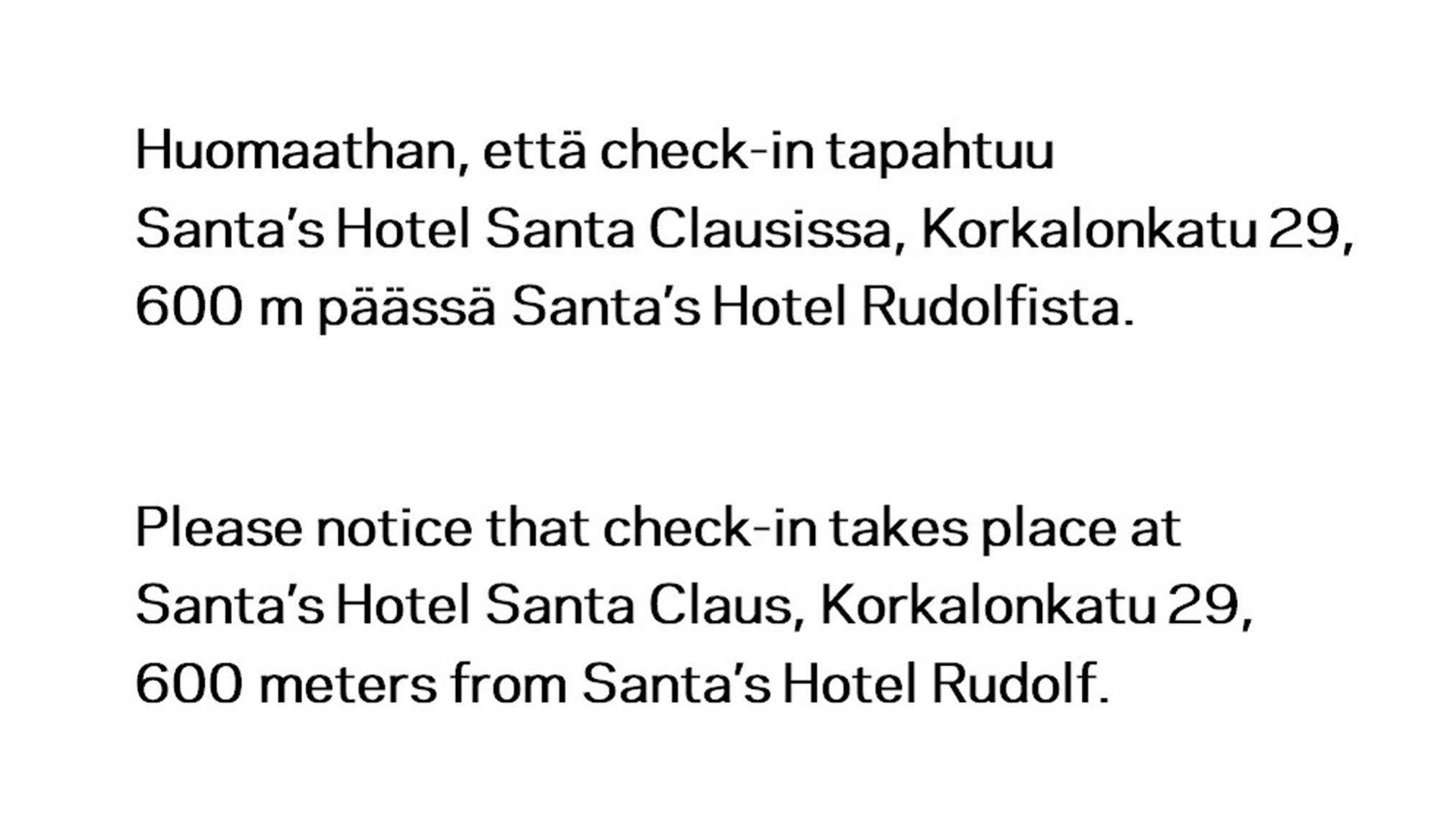 Santa'S Hotel Rudolf Рованиеми Экстерьер фото